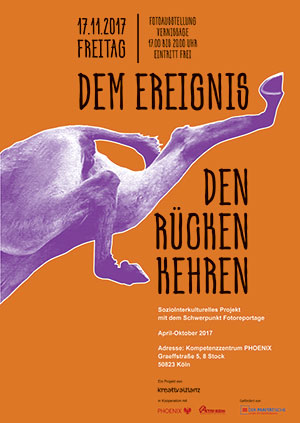Dem_Ereignes_den Ruecken_keren_Poster